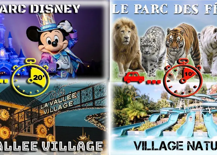 15Min De Disney, Dependance Et Piscine Privee A La Campagne